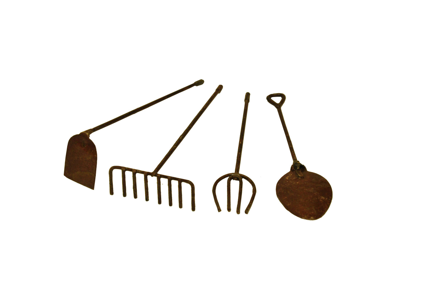 Fairy Garden Miniature Tools (Set of 4), Rustic