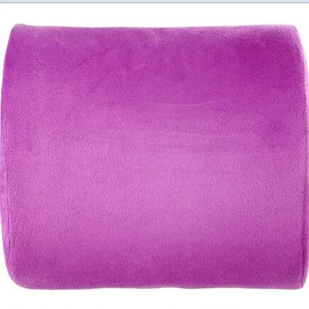 HuiER Memory Foam Lumbar Back Support Cushion Massage Waist Car  Seat Cushion for Office Home Car Auto Seat Chair Car-covers-8