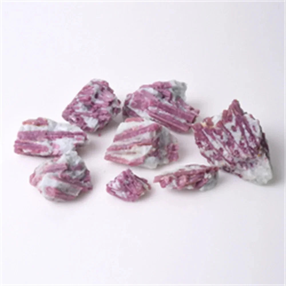 Natural Pink Tourmaline Crystal Mineral, Irregular Rough Stone, Specimen Rock, Rare, Reiki Chakra, Home Room Decor, 100%, 1Pc-3