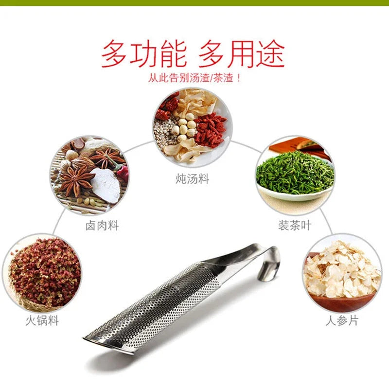 Kitchen Accessories new Tea Strainer Amazing Stainless Steel Infuser Pipe Design Touch Feel Holder Tool Tea Spoon Infuser Filter