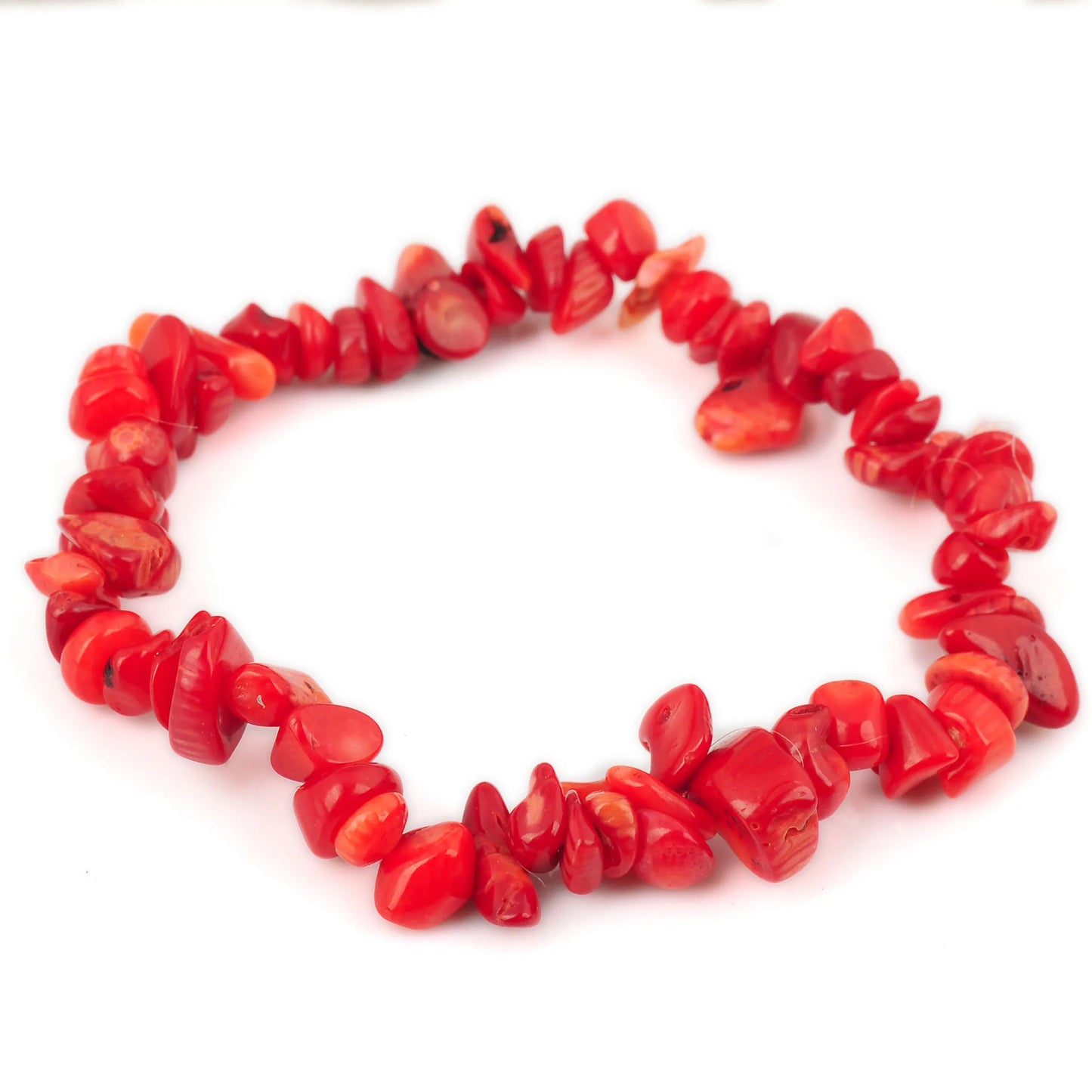 Reiki treatment Crystal Quartz Natural Stone Bracelet Charm Raw chip Healing Chakra Yoga Stretch Bangle for women men boy girl