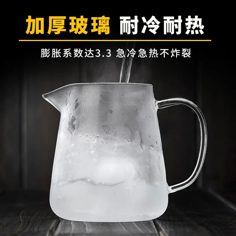 HMLOVE Heat Resistant Glass Teapot With Stainless Steel Tea Strainer Infuser Flower Kettle Kung Fu Teawear Set Puer Oolong Pot-4