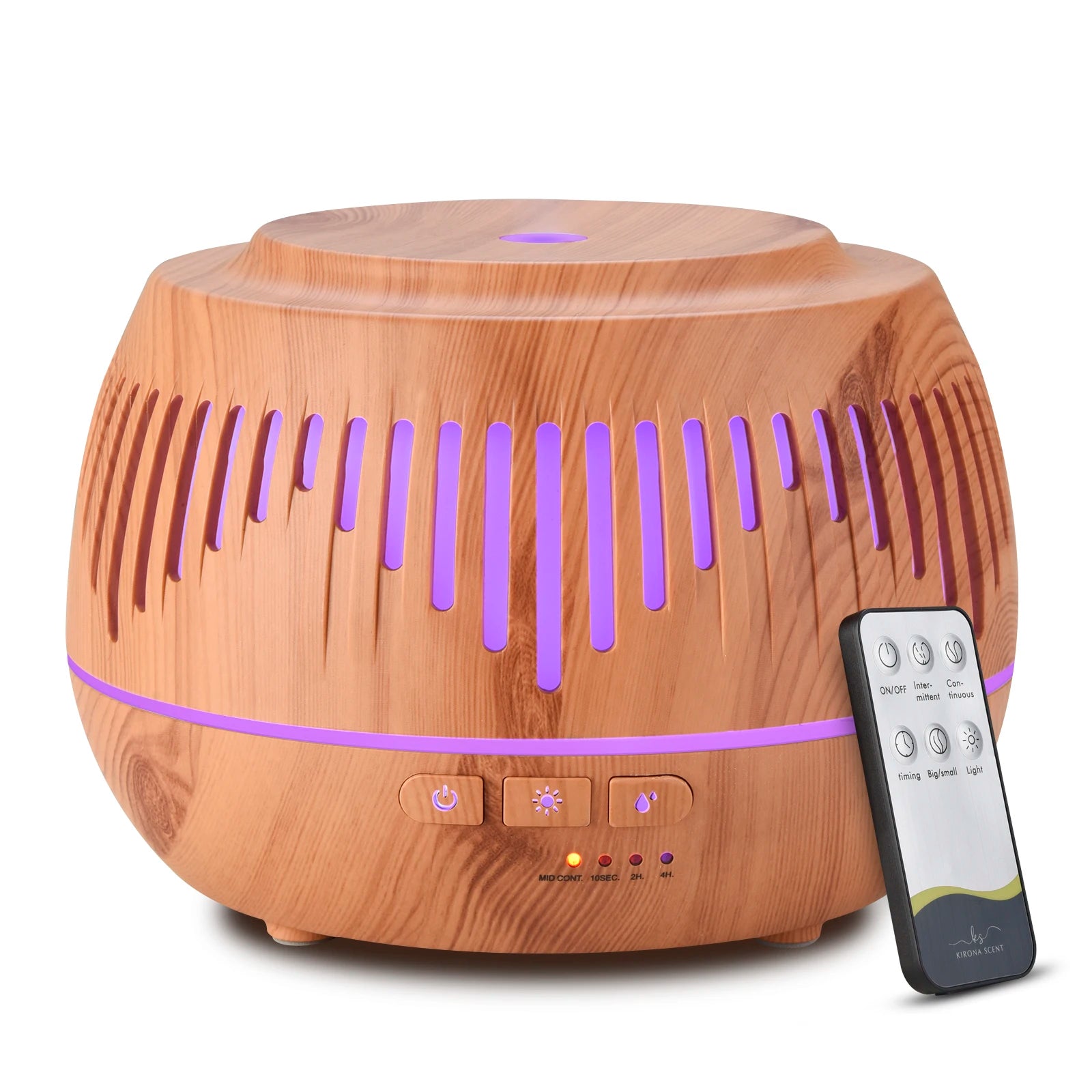 500ml Remote Control Air Aroma Ultrasonic Humidifier With Color LED Lights Electric Aromatherapy Essential Oil Diffuser for home-1