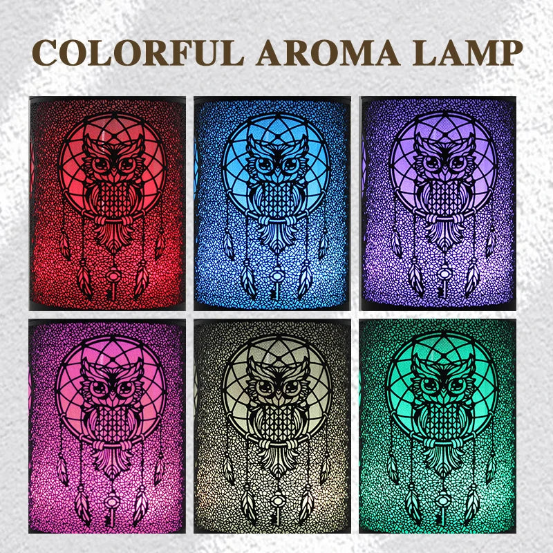 100ml Perfume Aroma Ultrasonic Air Humidifier Timing Function Room Fragrance Diffuser Smart Home Appliance with LED Night Lights