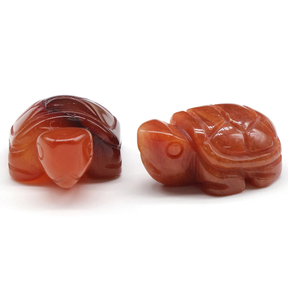 1pc Turtle Statue Natural Stone Crystal Agate Halo Treatment Mineral Gem Home Decoration Crafts Decoration Gifts-9