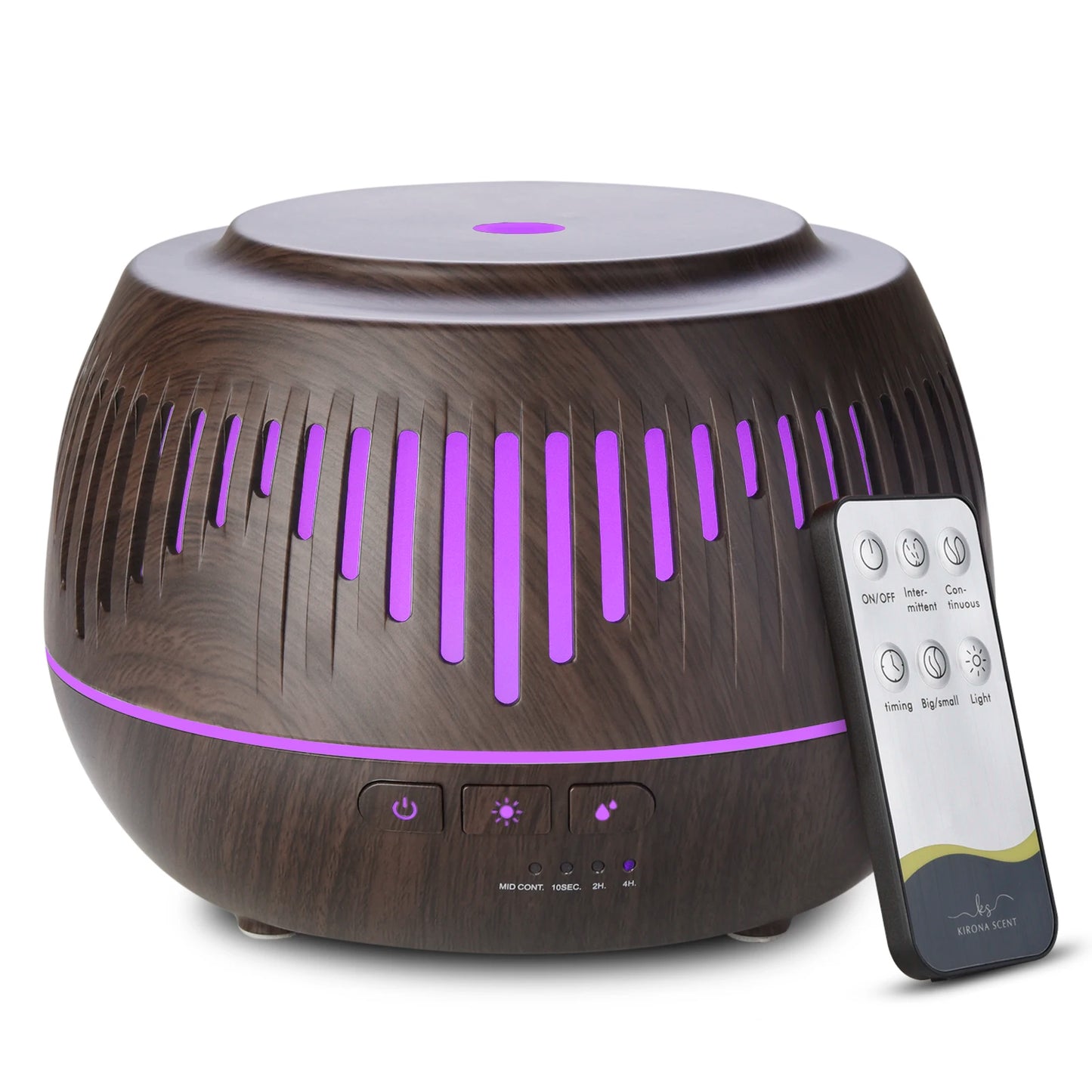 500ml Remote Control Air Aroma Ultrasonic Humidifier With Color LED Lights Electric Aromatherapy Essential Oil Diffuser for home