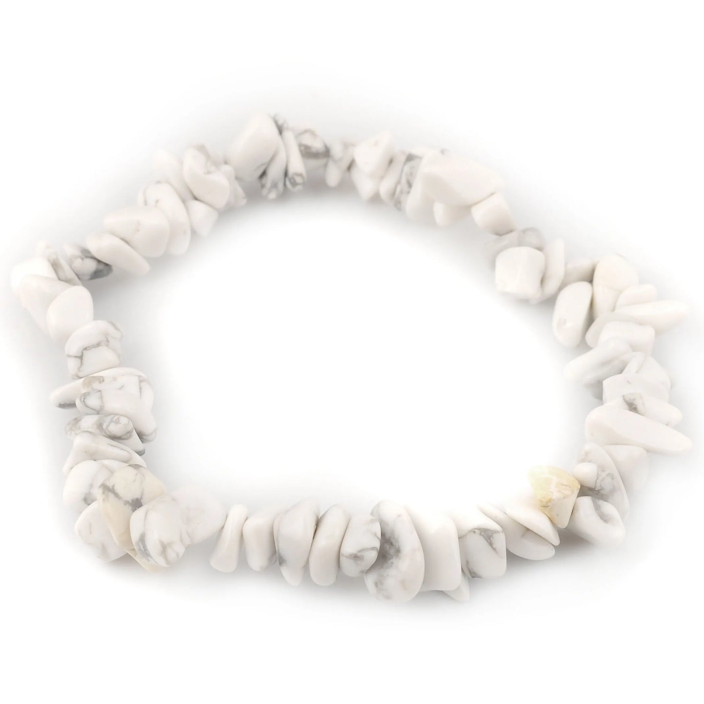 Reiki treatment Crystal Quartz Natural Stone Bracelet Charm Raw chip Healing Chakra Yoga Stretch Bangle for women men boy girl