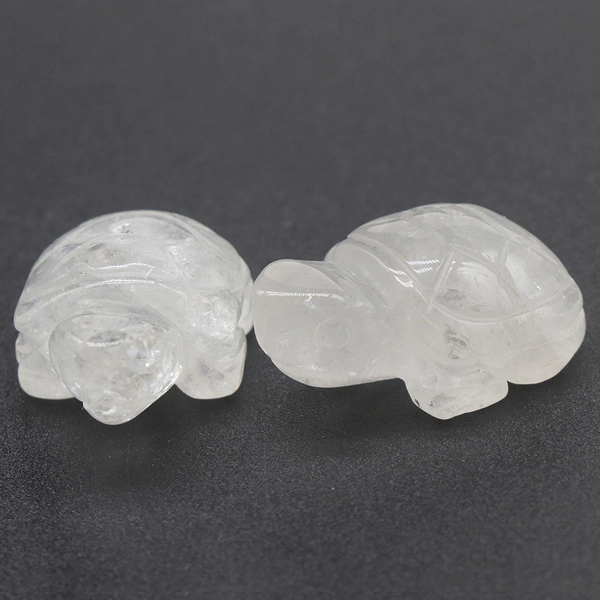 1pc Turtle Statue Natural Stone Crystal Agate Halo Treatment Mineral Gem Home Decoration Crafts Decoration Gifts