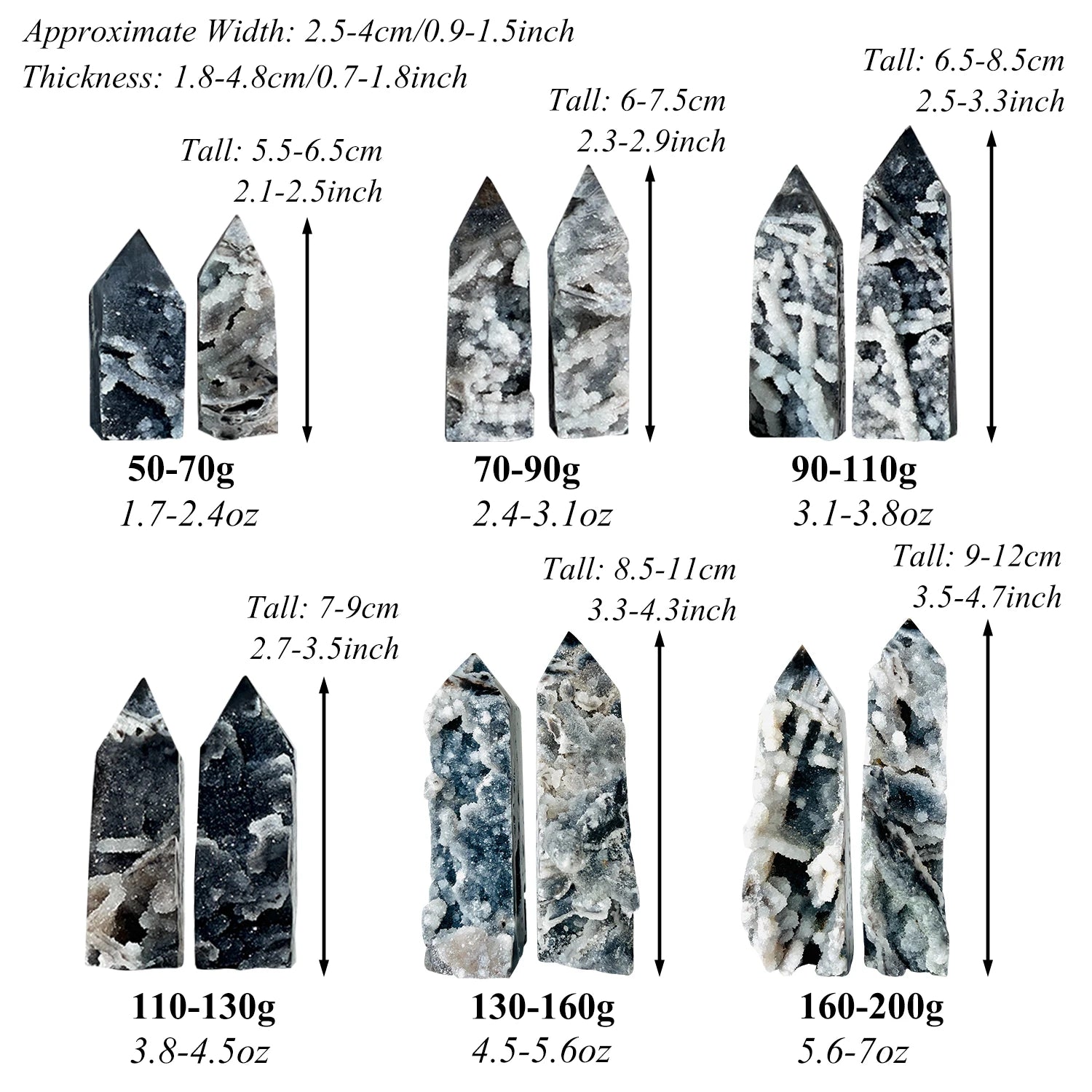 1PC Natural Druzy Sphalerite Tower, Radiant Blend of Beauty and Energetic Power intricate crystal structure-6