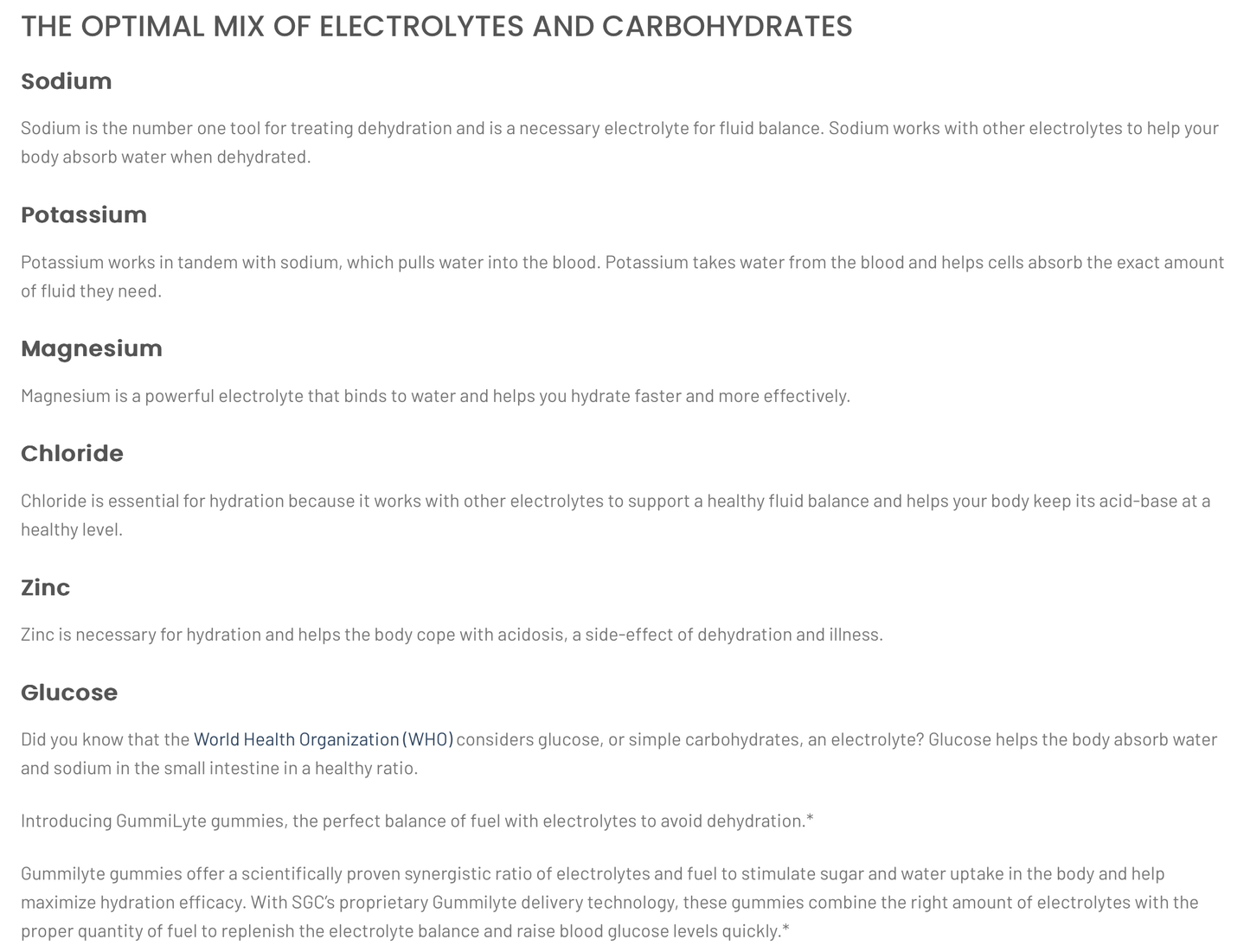 Children's GummiMED - GummiLyte Electrolyte Gummies