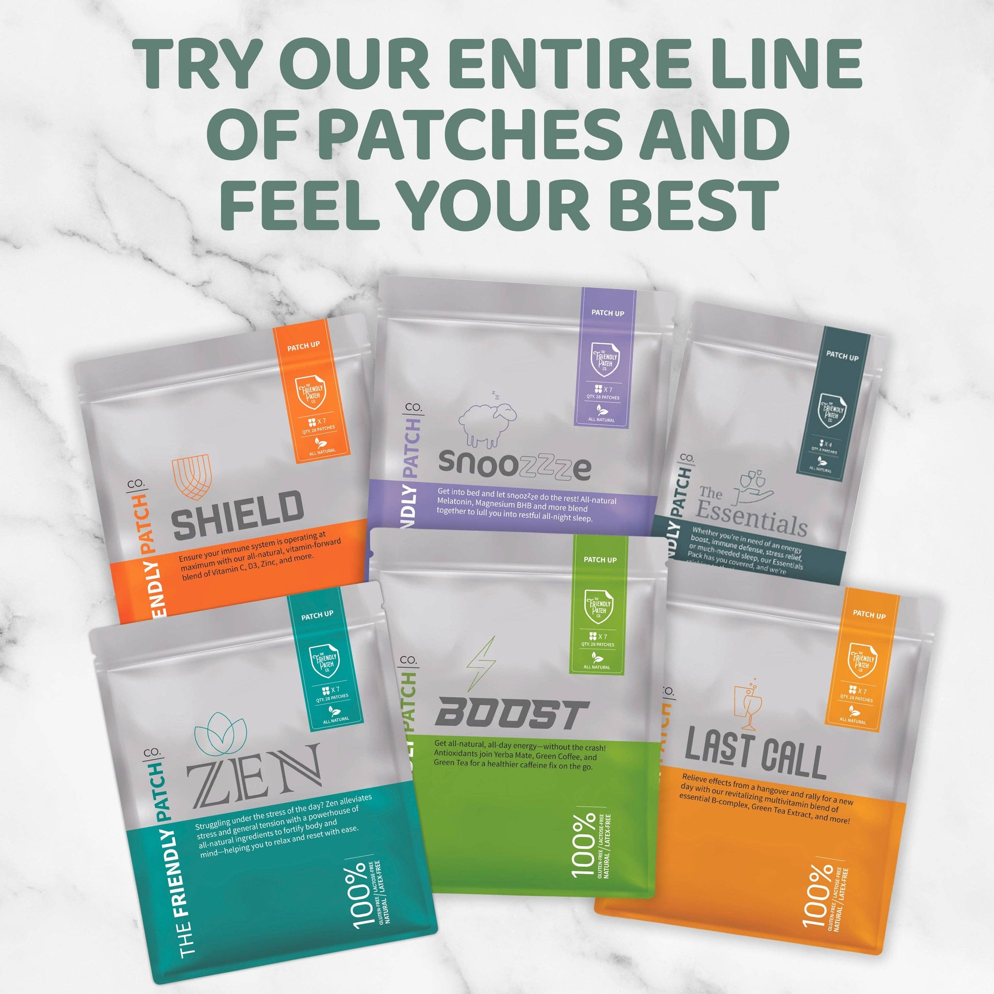 Zen calm Patch - travel pack - 8 patches per pack-13