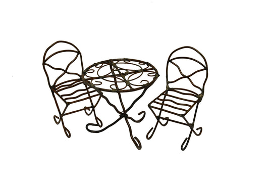 Fairy Garden Miniature Mini Dollhouse Bistro Set-9