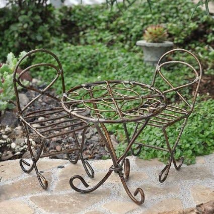 Fairy Garden Miniature Mini Dollhouse Bistro Set