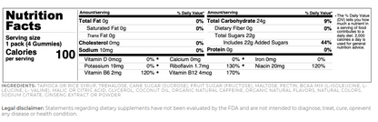 Power Up Pre Workout Gummies & Energy Supplements