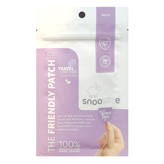 Snooze Melatonin Sleep Patch - Travel Pack ( 8 Patches )-11