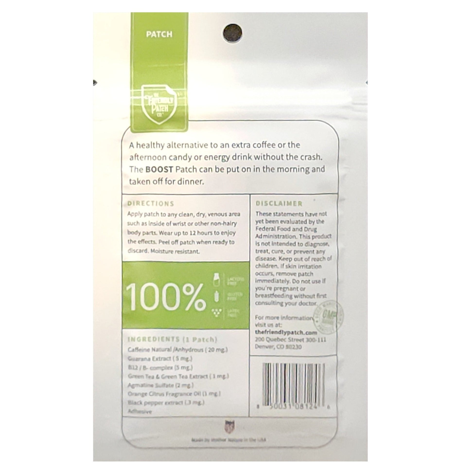 Boost Energy Patch - Travel Pack ( 8 Patches Per Pack)-2