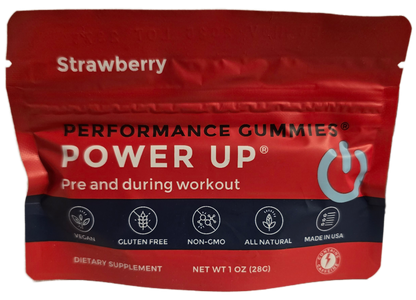 SALE! Power Up Pre Workout & Energy Gummy Supplements BUY 1 GET 1 FREE while supplies last