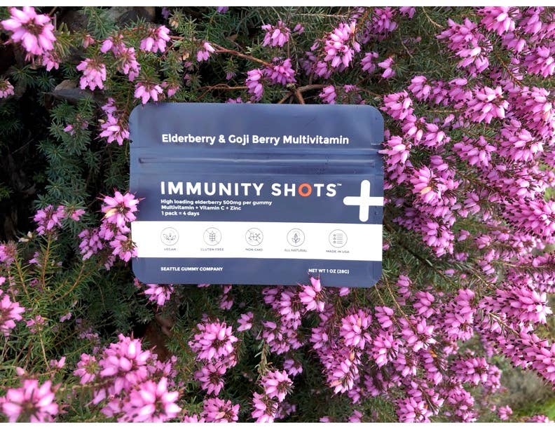 Immunity Shots Elderberry Goji Berry Multivitamin