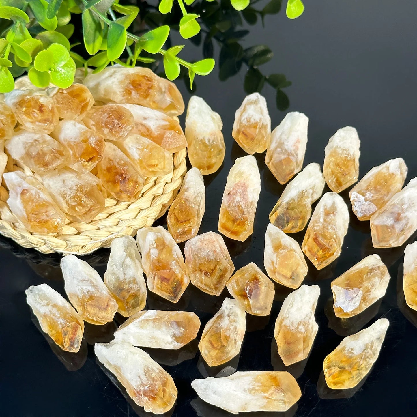 Natural Brazilian Citrine Crystals