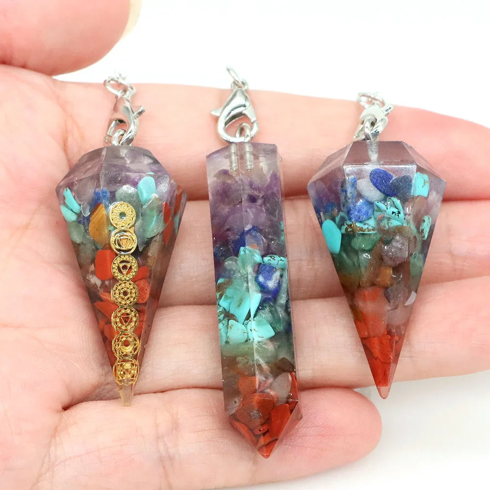 Orgone Crystal Spiritual Energy Necklace