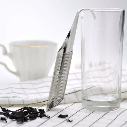 Amazing Tea Strainer Pipe Spoon