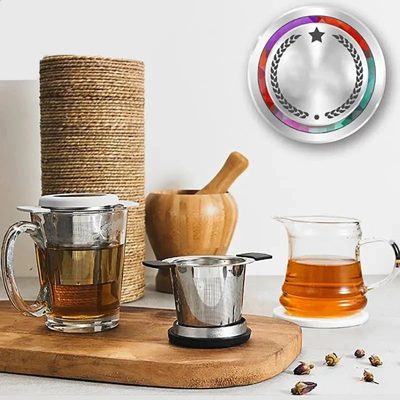 Reusable Fine Mesh Tea Infuser Basket