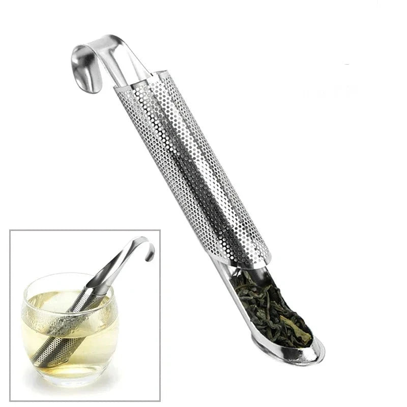 Amazing Tea Strainer Pipe Spoon-5