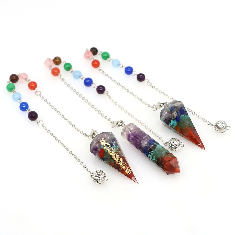 Orgone Crystal Spiritual Energy Necklace-13