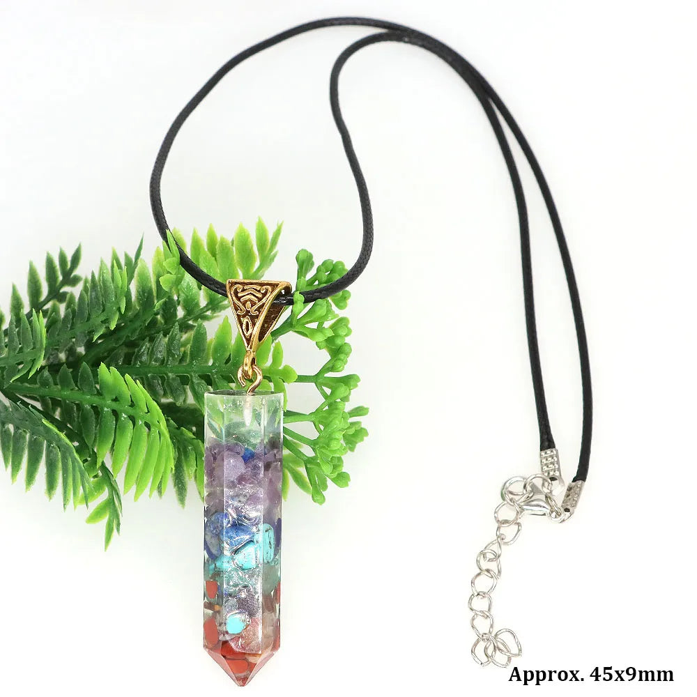 Orgone Crystal Spiritual Energy Necklace-10