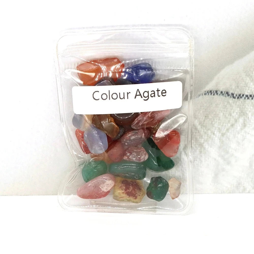 Natural Crystal Stone Irregular Gravel Minerals-24