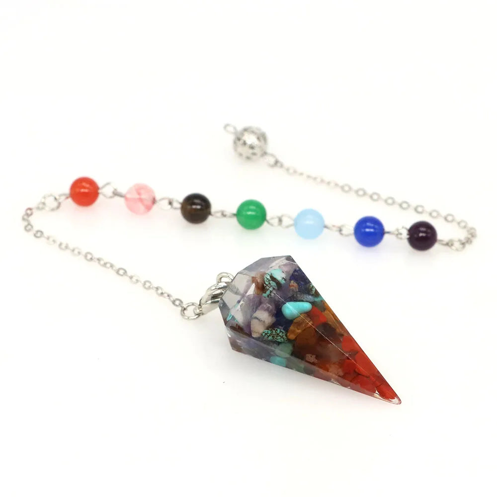 Orgone Crystal Spiritual Energy Necklace-12