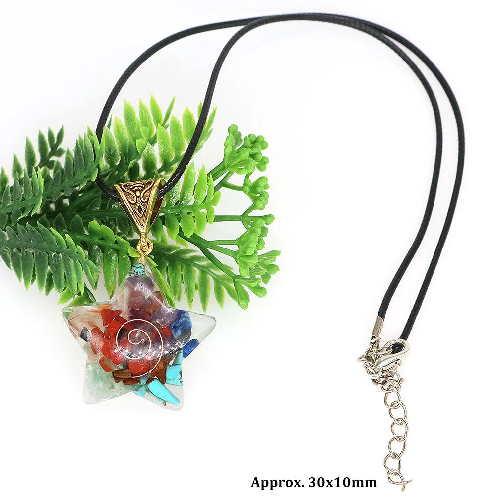 Orgone Crystal Spiritual Energy Necklace-18