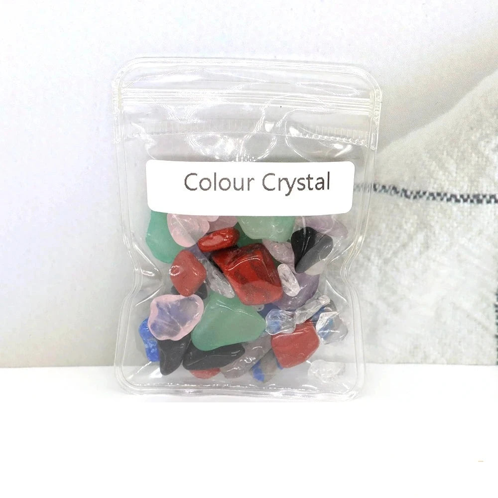 Natural Crystal Stone Irregular Gravel Minerals-22