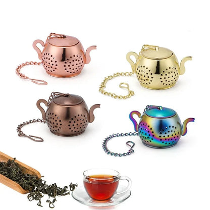 Miniature Tea Pot Loose Leaf Tea Strainer