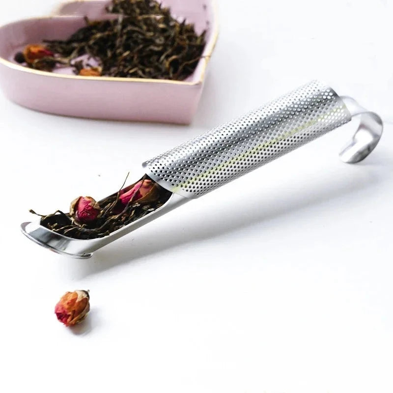 Amazing Tea Strainer Pipe Spoon-4