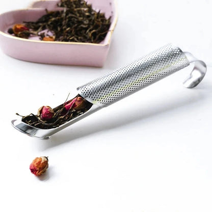 Amazing Tea Strainer Pipe Spoon