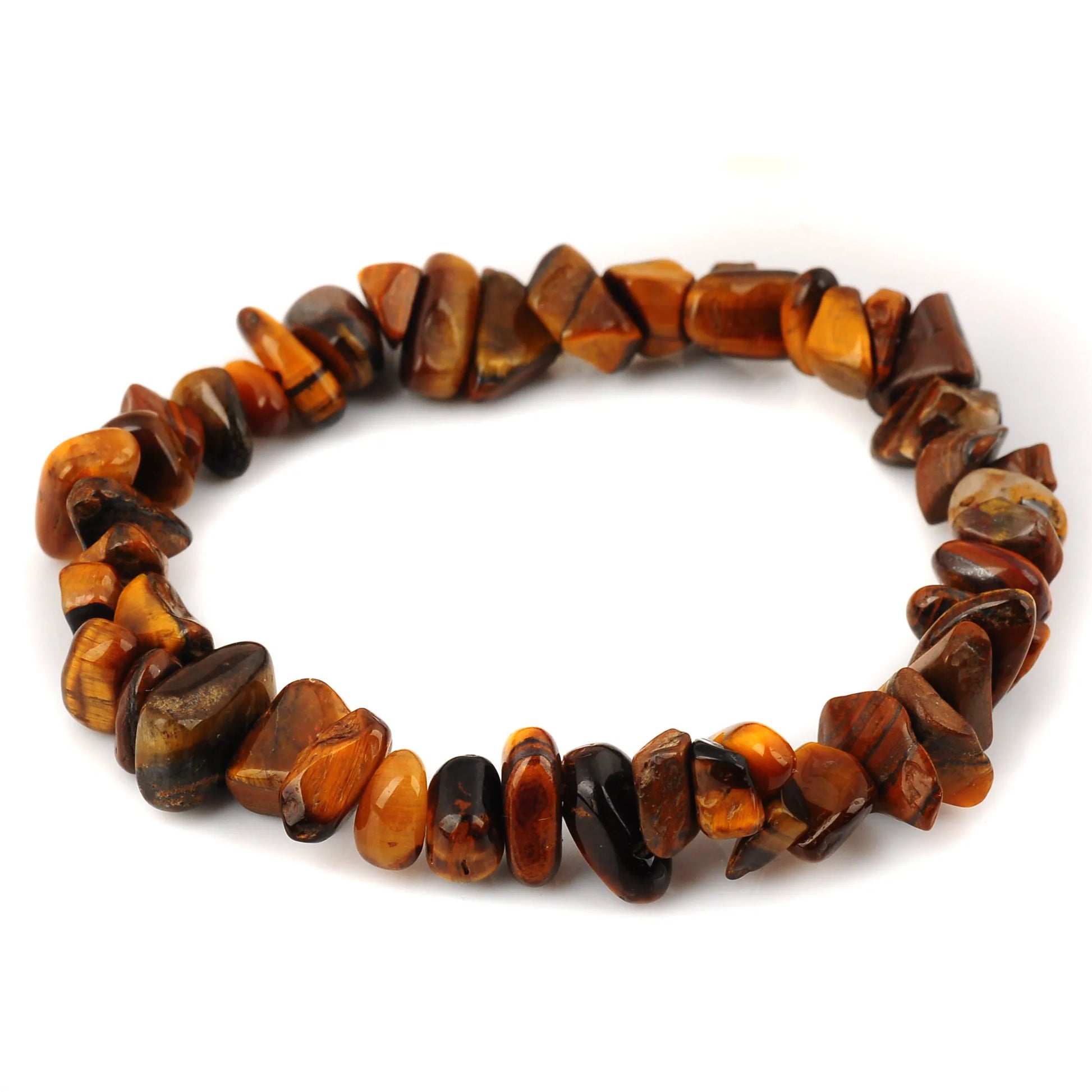 Raw Crystal Chakra Stretch Bracelet-10