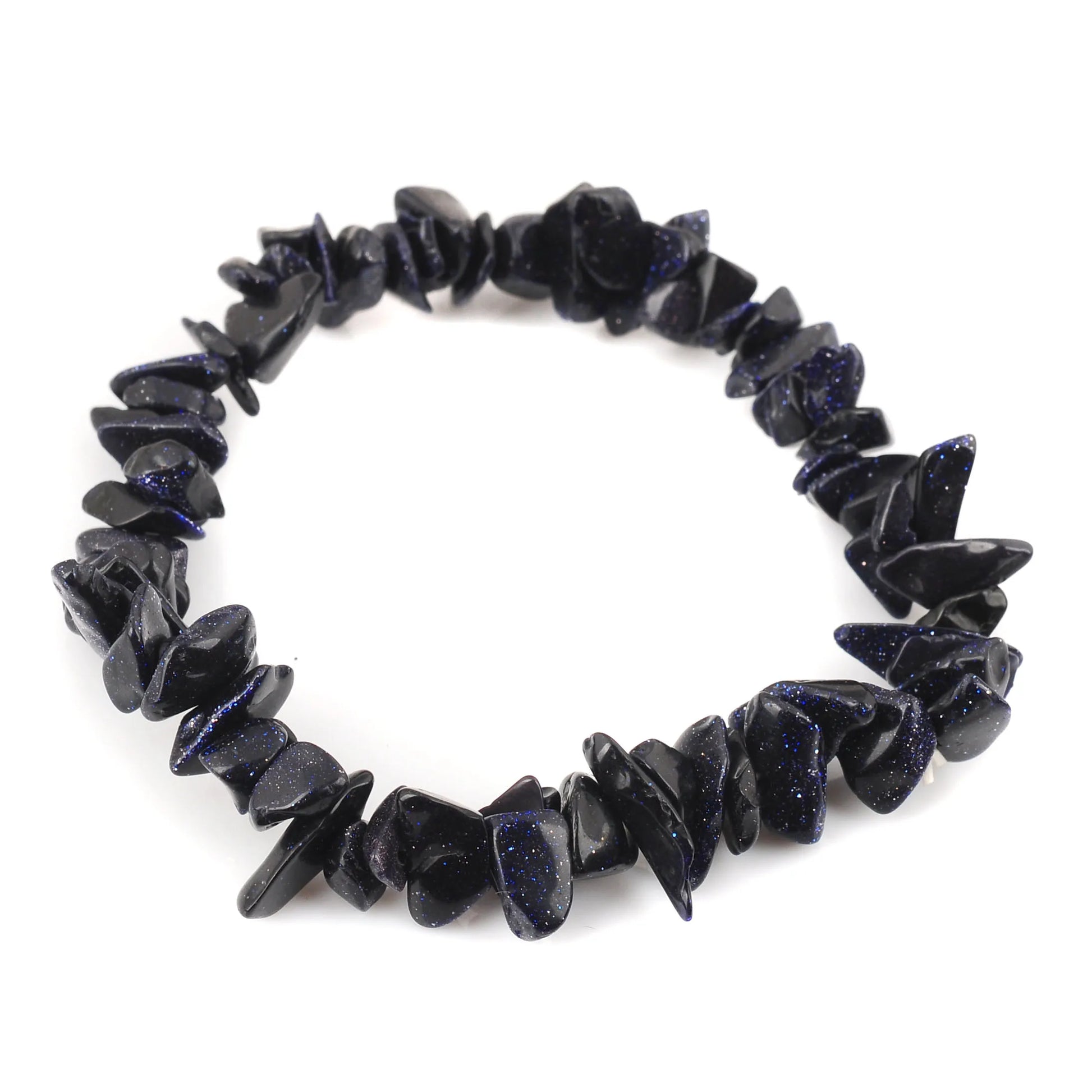 Raw Crystal Chakra Stretch Bracelet-22