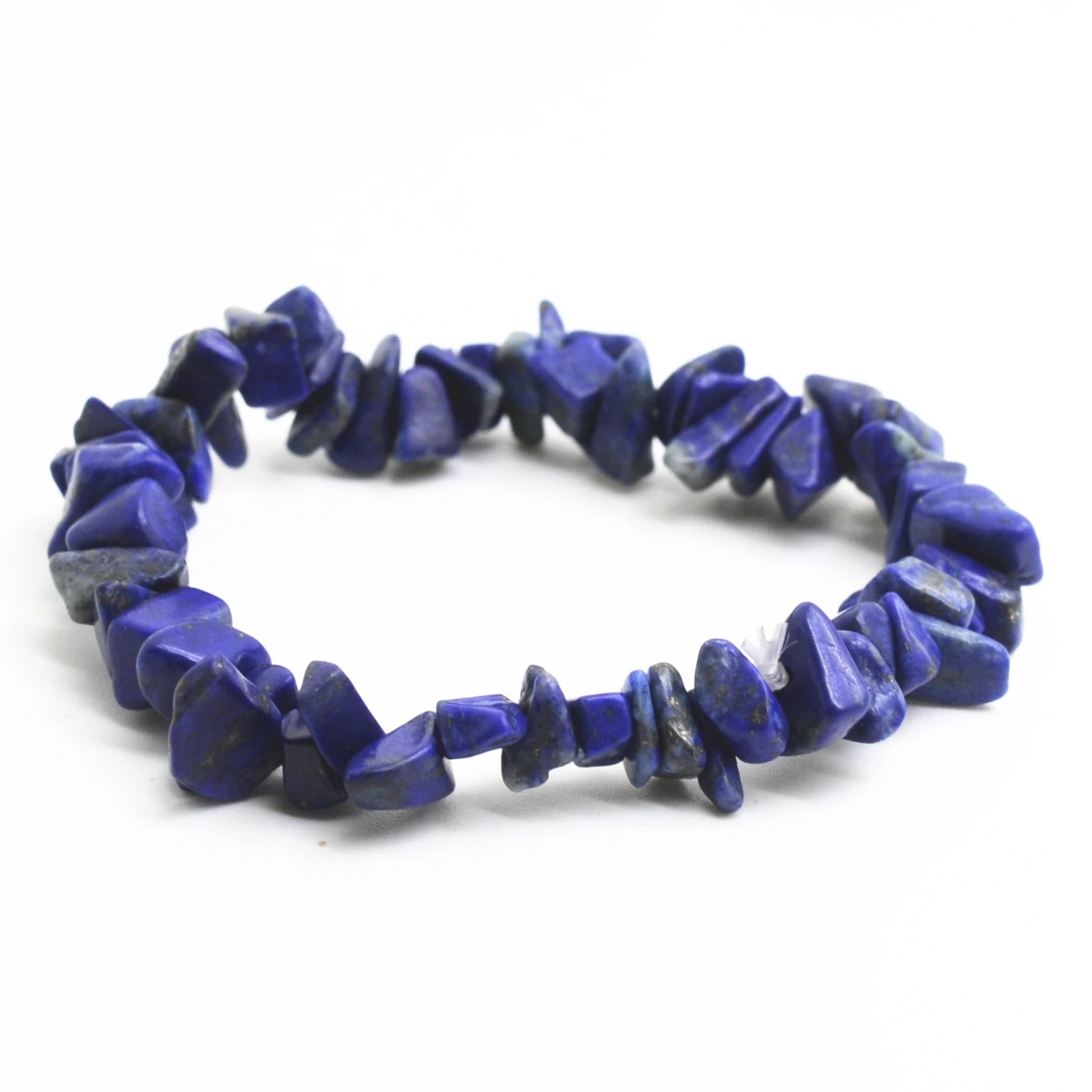 Raw Crystal Chakra Stretch Bracelet-13