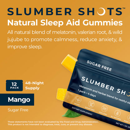 Slumber Shots Sleep Aid SUGAR FREE